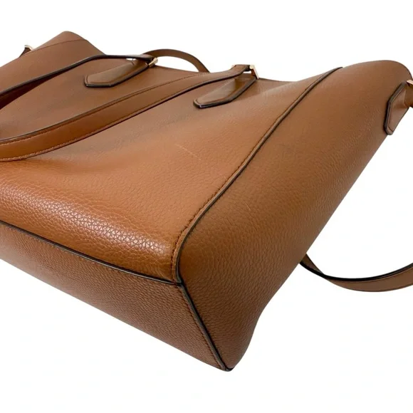 Michael Kors Kimberly Large 3-in-1 Tote Bag Brown Leather
